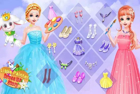 Litter Painter: Dress-Up Story