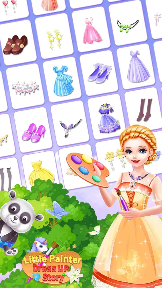 Litter Painter: Dress-Up Story