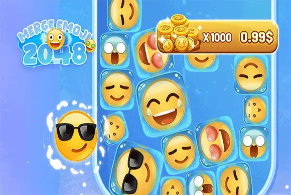 Merge Emoji 2048